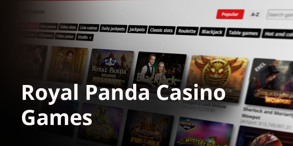 Royal Panda Casino games